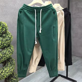 Elastic Waist Loose Casual Pants For Men
